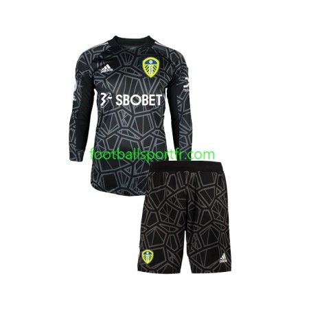 Tenue Leeds United Gardien Enfant Domicile 2022-2023 Maillot de Foot ML